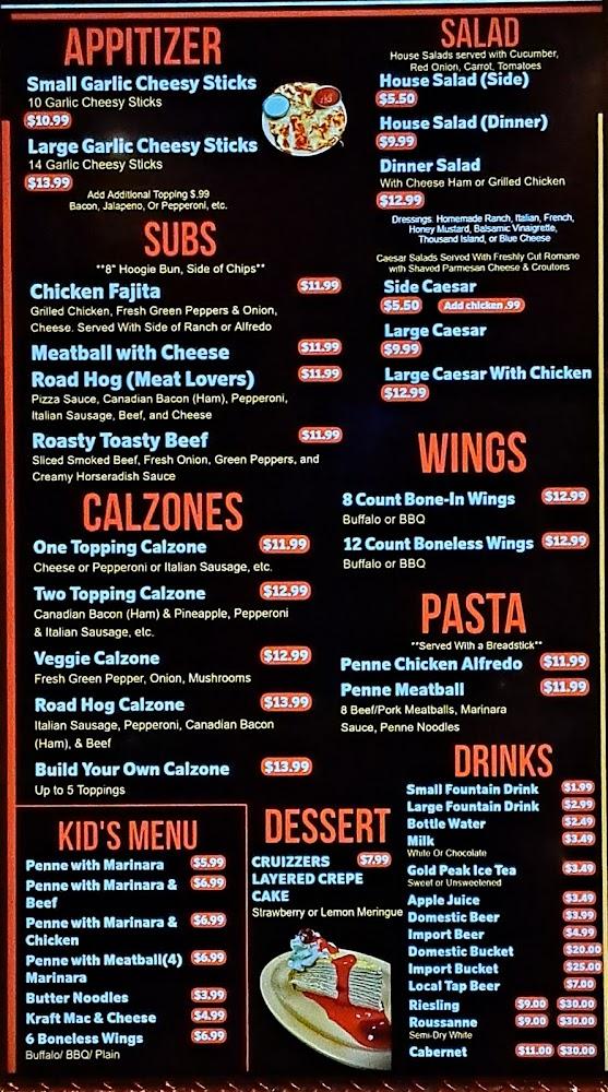 Cruizzers Menu image 4